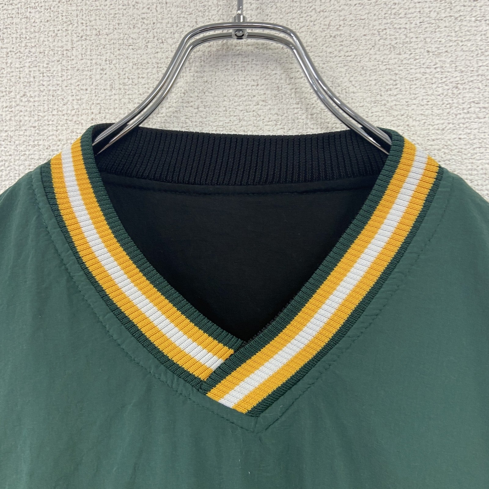 STARTER スターター　ナイロンジャケット　プルオーバー　NFL　パッカーズ　緑　グリーン　Lサイズ