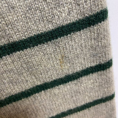古着 used　PolobyRalphLauren　ポロバイラルフローレン　長袖ボーダー柄刺繍ニット　セーター　秋冬服　Lサイズ