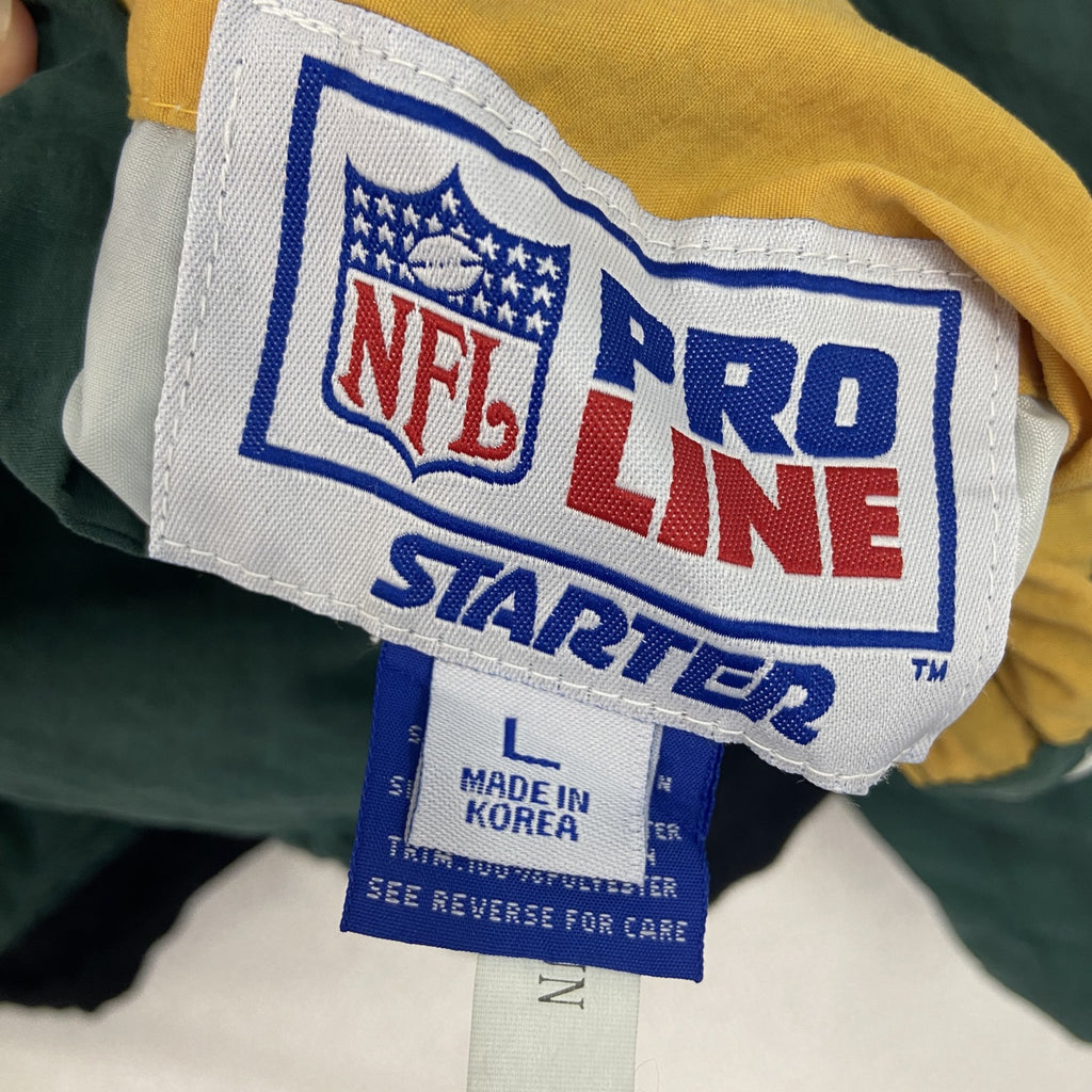 STARTER スターター　ナイロンジャケット　プルオーバー　NFL　パッカーズ　緑　グリーン　Lサイズ
