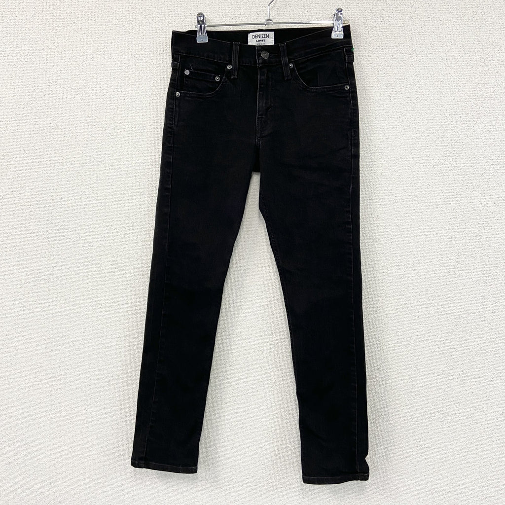Levi’s　リーバイス　DENIZEN　ブラックデニムパンツ/ジーンズ　ジップフライ　黒　ブラック　W28サイズ