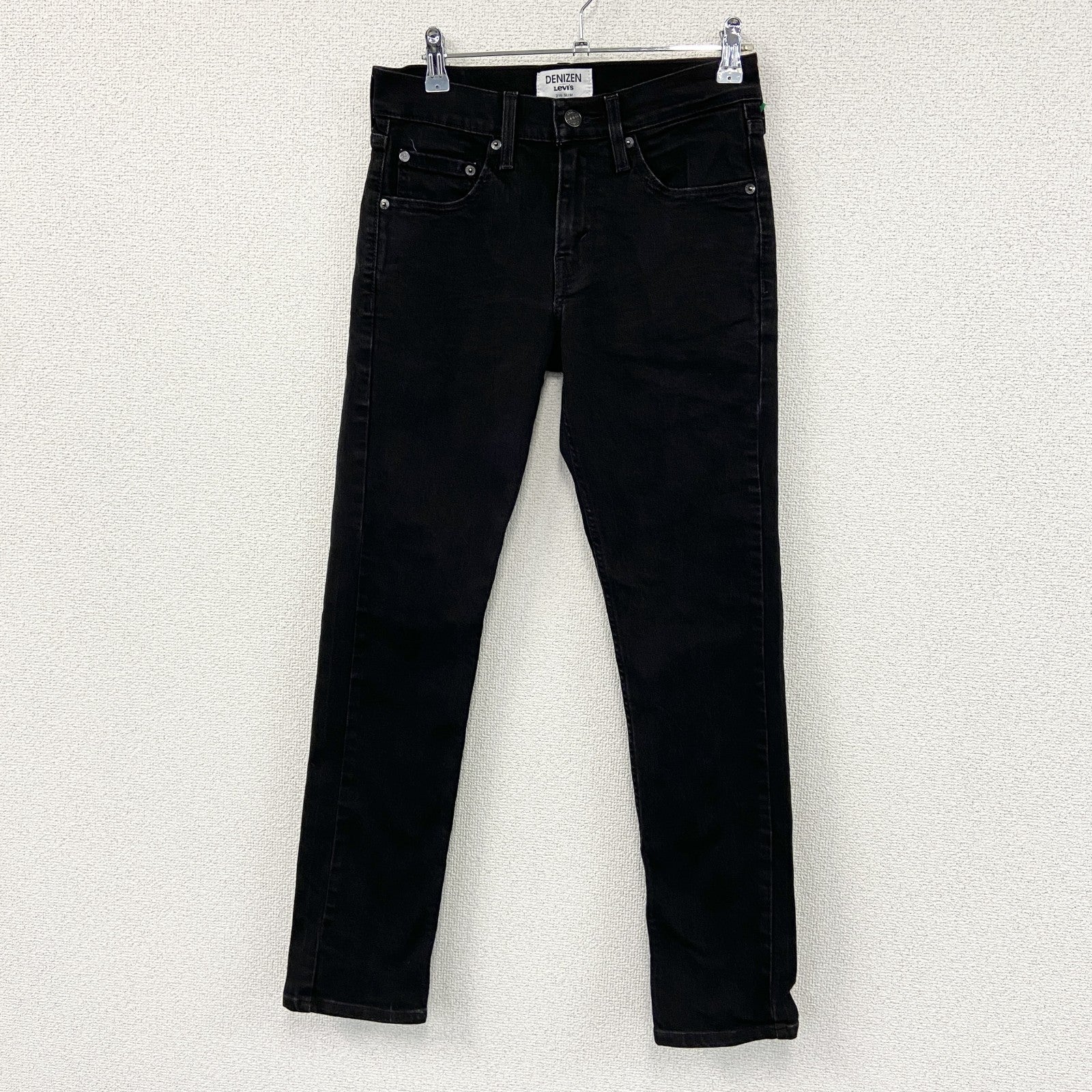 Levi’s　リーバイス　DENIZEN　ブラックデニムパンツ/ジーンズ　ジップフライ　黒　ブラック　W28サイズ