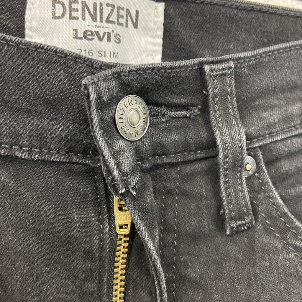 Levi’s　リーバイス　DENIZEN　ブラックデニムパンツ/ジーンズ　ジップフライ　黒　ブラック　W28サイズ