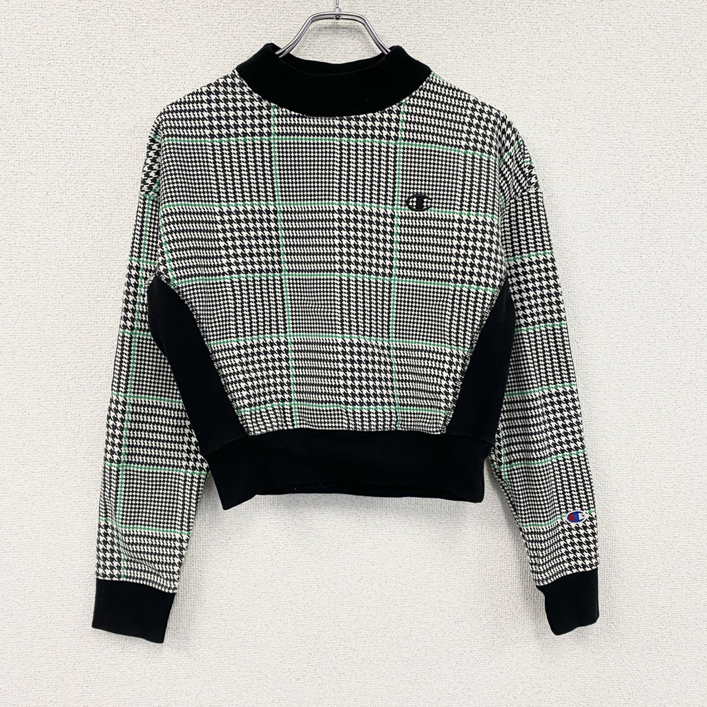 Champion　チャンピオン　リバースウィーブ　スウェット/トレーナー　千鳥格子　Sサイズ