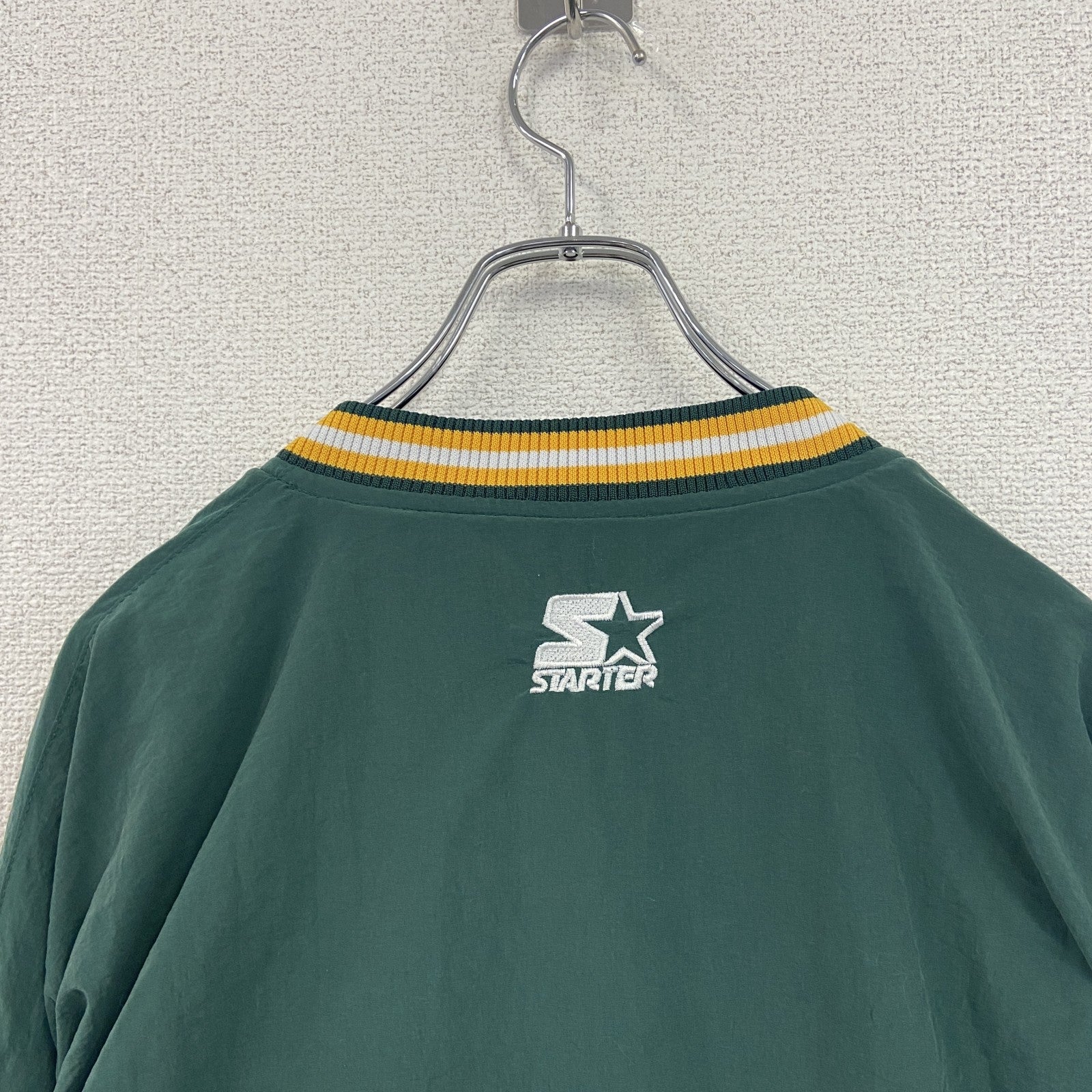 STARTER スターター　ナイロンジャケット　プルオーバー　NFL　パッカーズ　緑　グリーン　Lサイズ