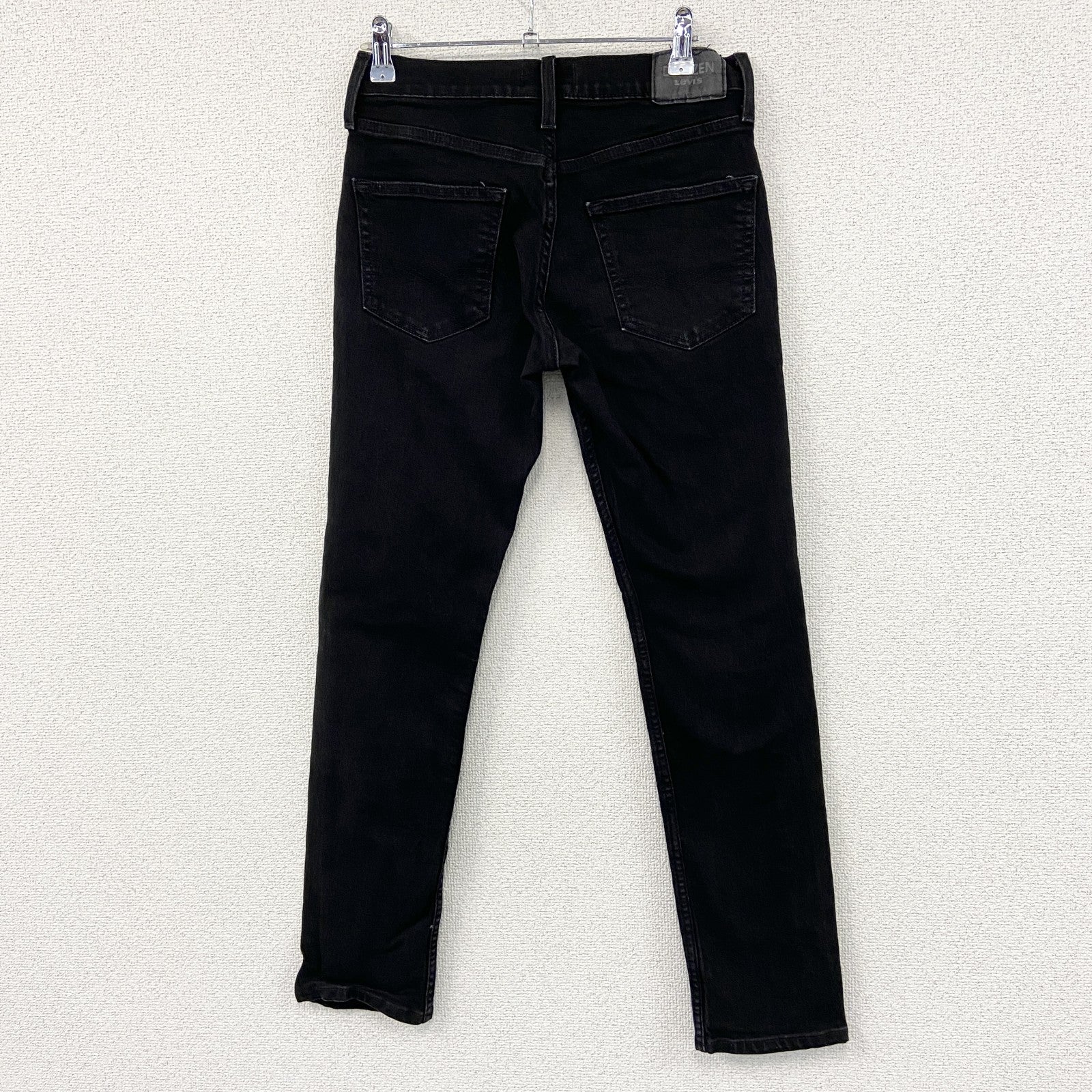 Levi’s　リーバイス　DENIZEN　ブラックデニムパンツ/ジーンズ　ジップフライ　黒　ブラック　W28サイズ