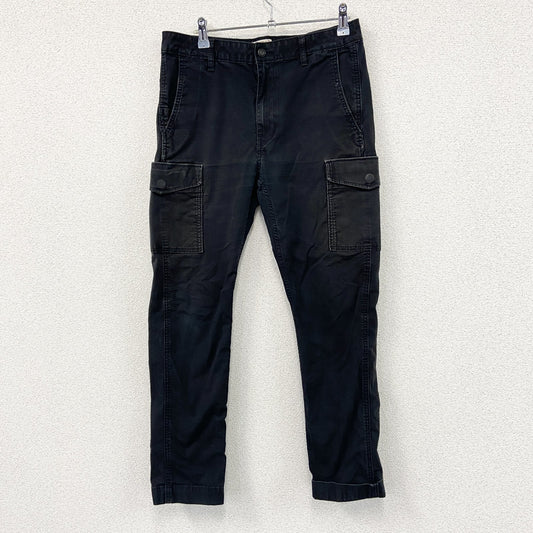 Levi’s　リーバイス　カーゴデニムパンツ/ジーンズ　ジップフライ　黒　ブラック　W30サイズ