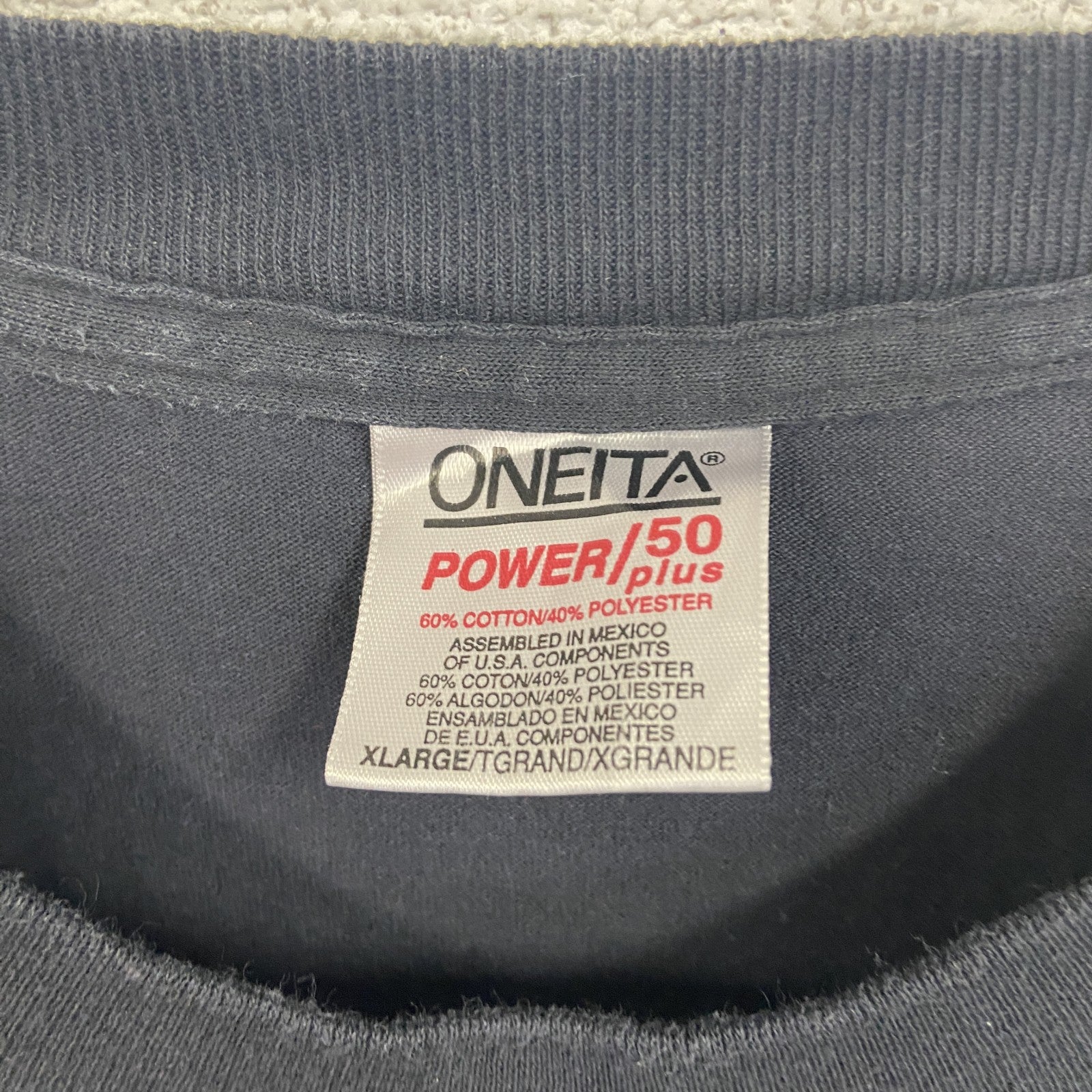～90s　ONEITA　半袖プリントTシャツ　ヴィンテージ　シングルステッチ　黒　ブラック　XLサイズ