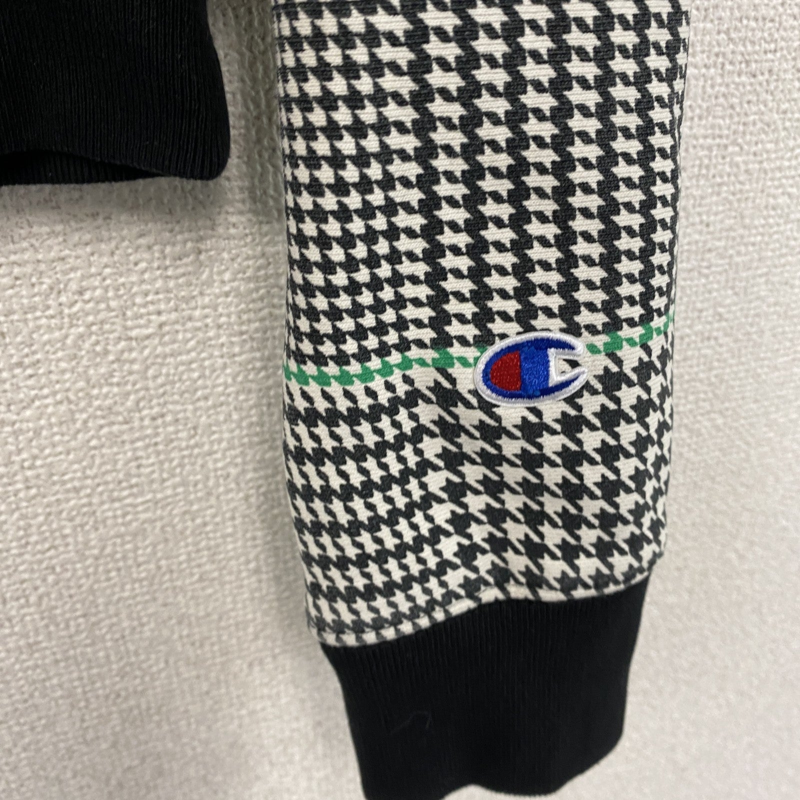 Champion　チャンピオン　リバースウィーブ　スウェット/トレーナー　千鳥格子　Sサイズ