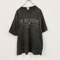 90s　LYNN＆ME　半袖プリントTシャツ　ヴィンテージ　シングルステッチ　茶色　ブラウン　XLサイズ