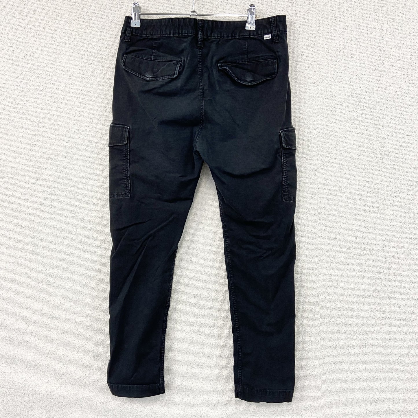 Levi’s　リーバイス　カーゴデニムパンツ/ジーンズ　ジップフライ　黒　ブラック　W30サイズ