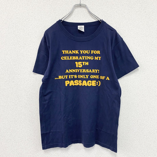aiko　アイコ　半袖プリントTシャツ　ライブT　紺　ネイビー　デカサイズ