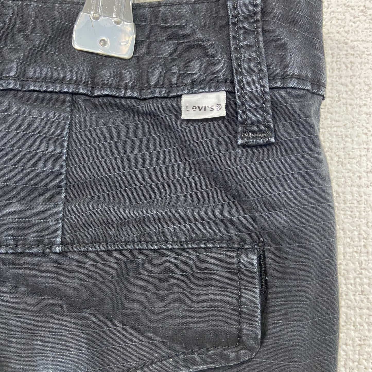 Levi’s　リーバイス　カーゴデニムパンツ/ジーンズ　ジップフライ　黒　ブラック　W30サイズ