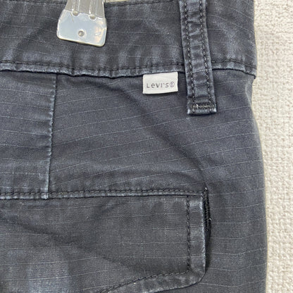 Levi’s　リーバイス　カーゴデニムパンツ/ジーンズ　ジップフライ　黒　ブラック　W30サイズ