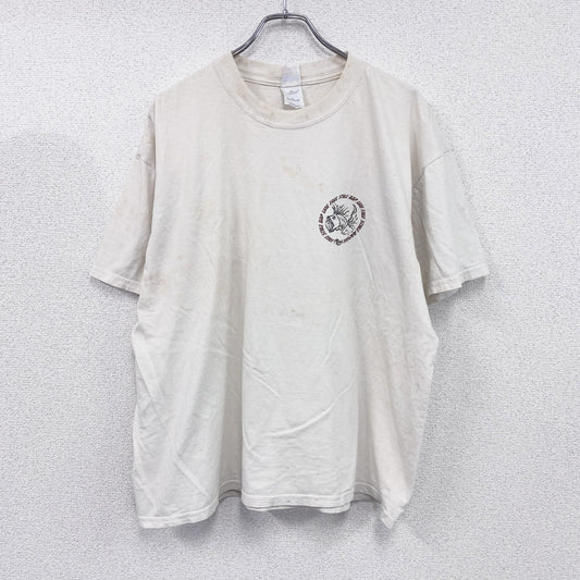 00s　GILDAN　ギルダン　半袖Tシャツ　T&C　SURF　ヴィンテージ　白　ホワイト　XLサイズ