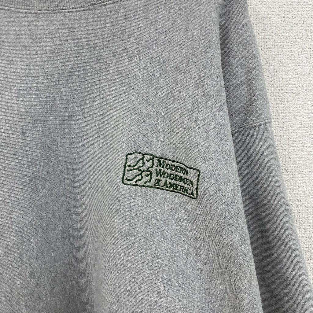 00s　Champion　チャンピオン　プレミアムリバースウィーブ　スウェット/トレーナー　灰色　グレー　XLサイズ