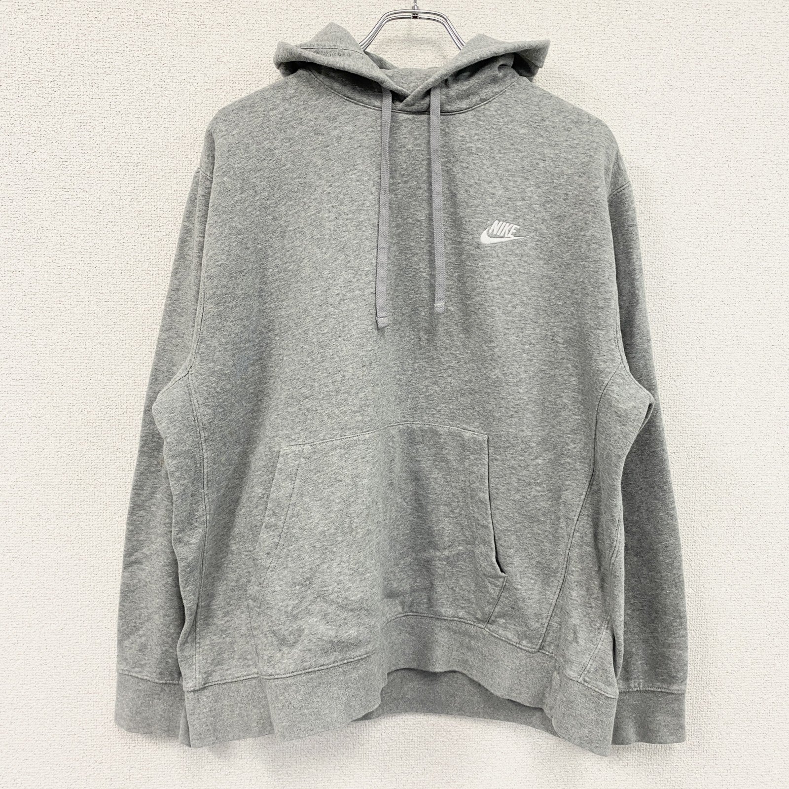NIKE　ナイキ　スウェット/トレーナー　スウッシュ　灰色　グレー　Lサイズ