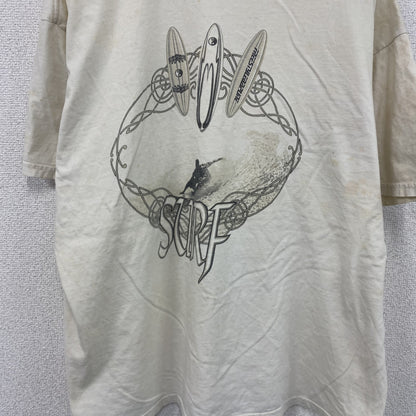 00s　GILDAN　ギルダン　半袖Tシャツ　T&C　SURF　ヴィンテージ　白　ホワイト　XLサイズ