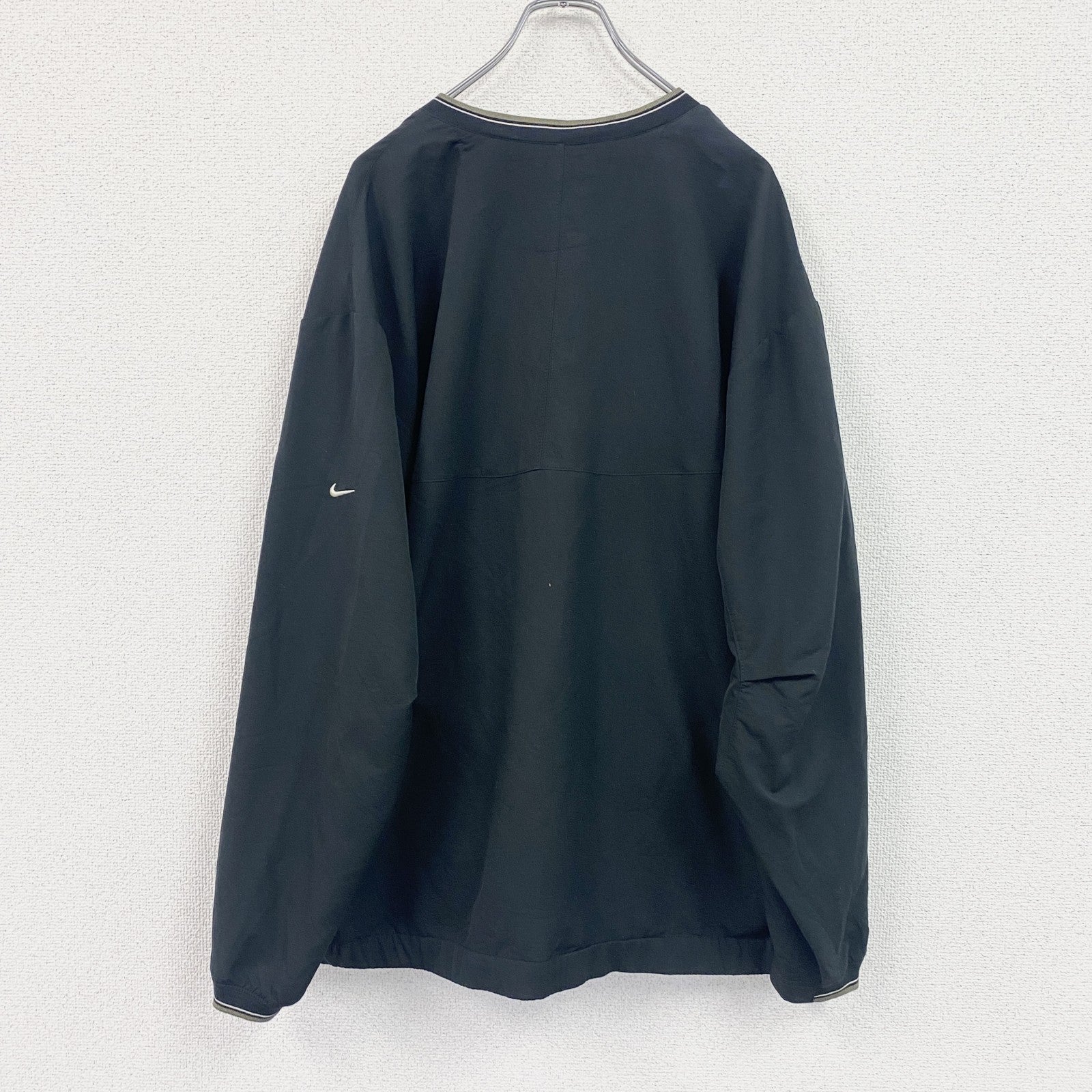NIKE GOLF　ナイキゴルフ　プルオーバージャケット　黒　ブラック　XLサイズ