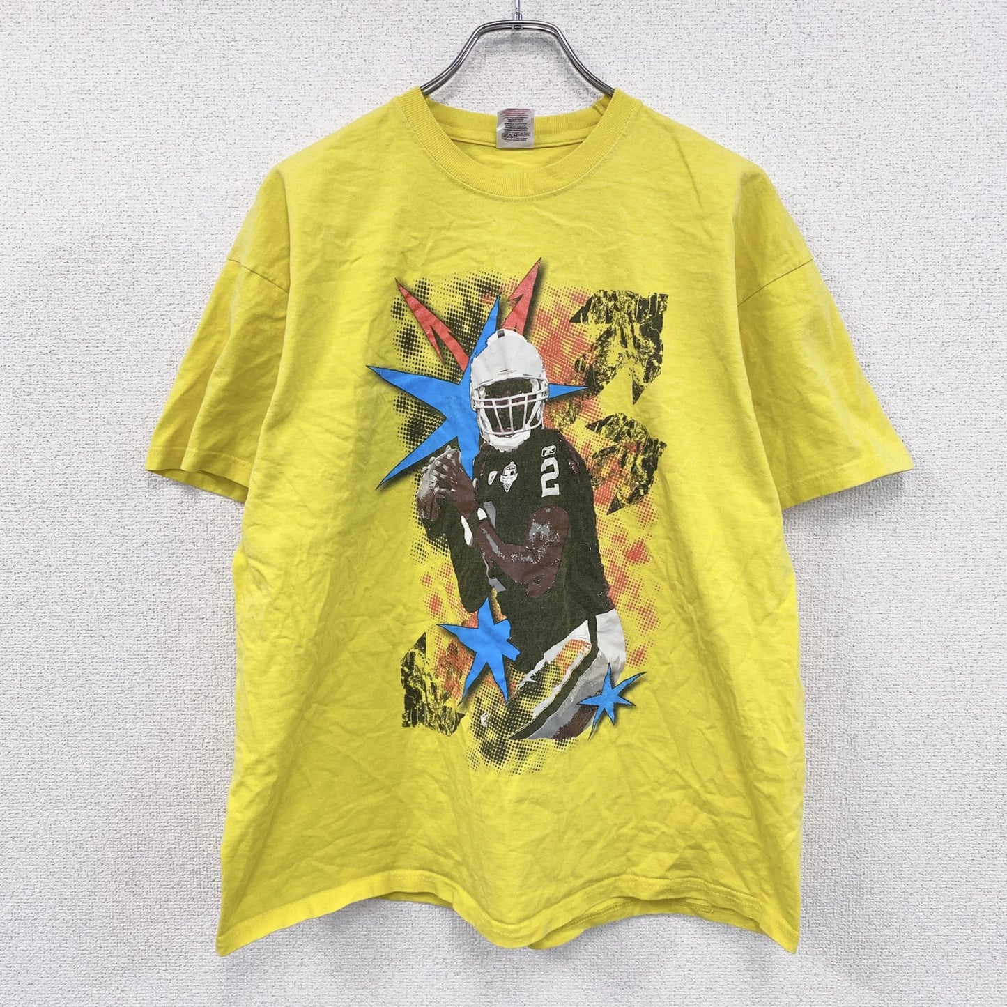 FRUIT OF THE LOOM　NFL　ピッツバーグスティーラーズ　半袖Tシャツ　黄色　イエロー　2XLサイズ