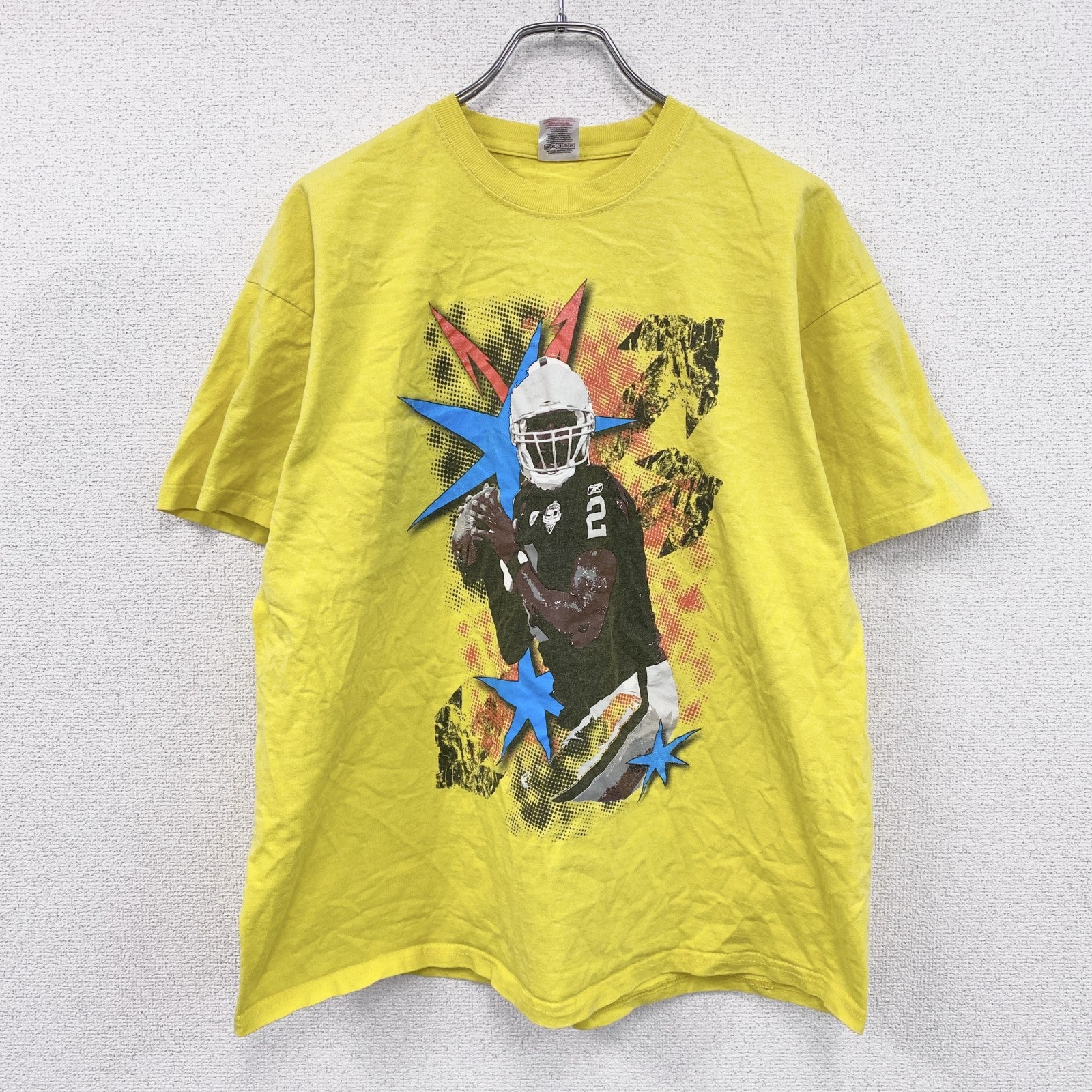 FRUIT OF THE LOOM　NFL　ピッツバーグスティーラーズ　半袖Tシャツ　黄色　イエロー　2XLサイズ