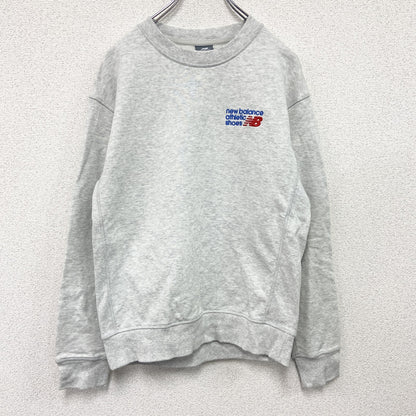 NEW BALANCE　ニューバランス　スウェット/トレーナー　灰色　霜降りグレー　XSサイズ
