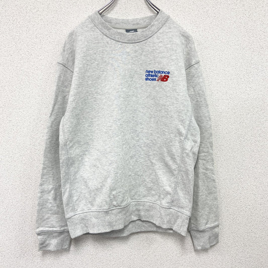 NEW BALANCE　ニューバランス　スウェット/トレーナー　灰色　霜降りグレー　XSサイズ