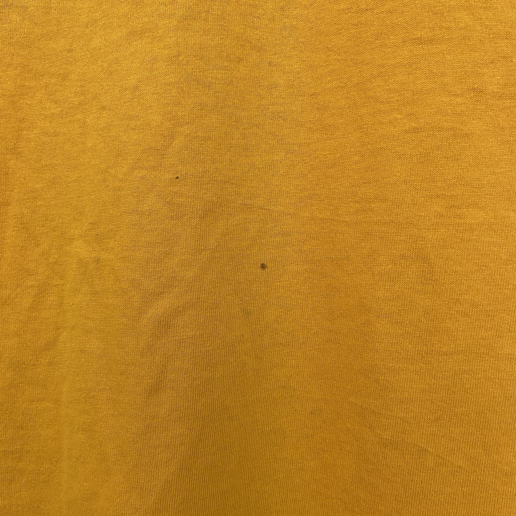 ～90s　Hanes　ヘインズ　半袖Tシャツ　ヴィンテージ　シングルステッチ　黄　イエロー　Mサイズ