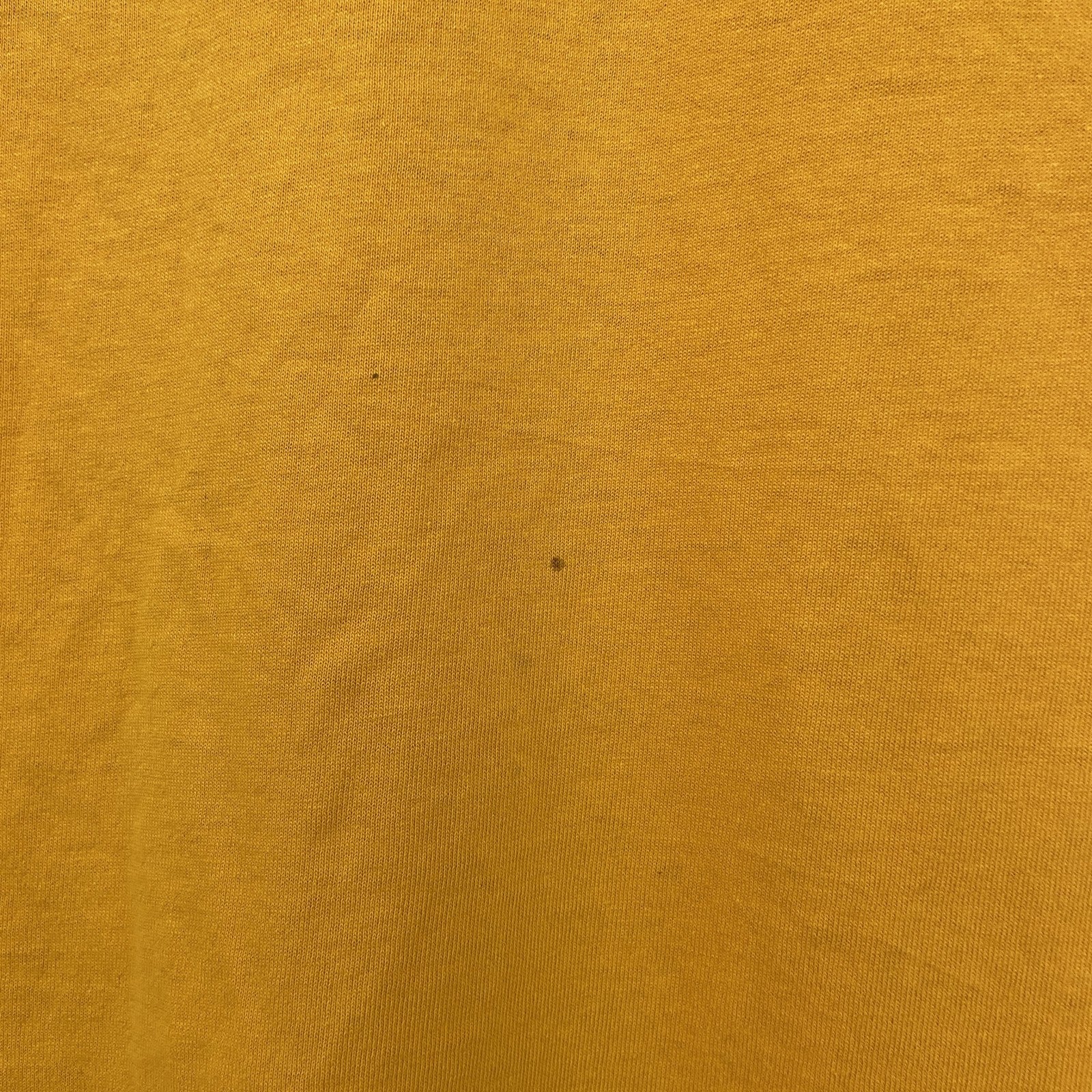 ～90s　Hanes　ヘインズ　半袖Tシャツ　ヴィンテージ　シングルステッチ　黄　イエロー　Mサイズ