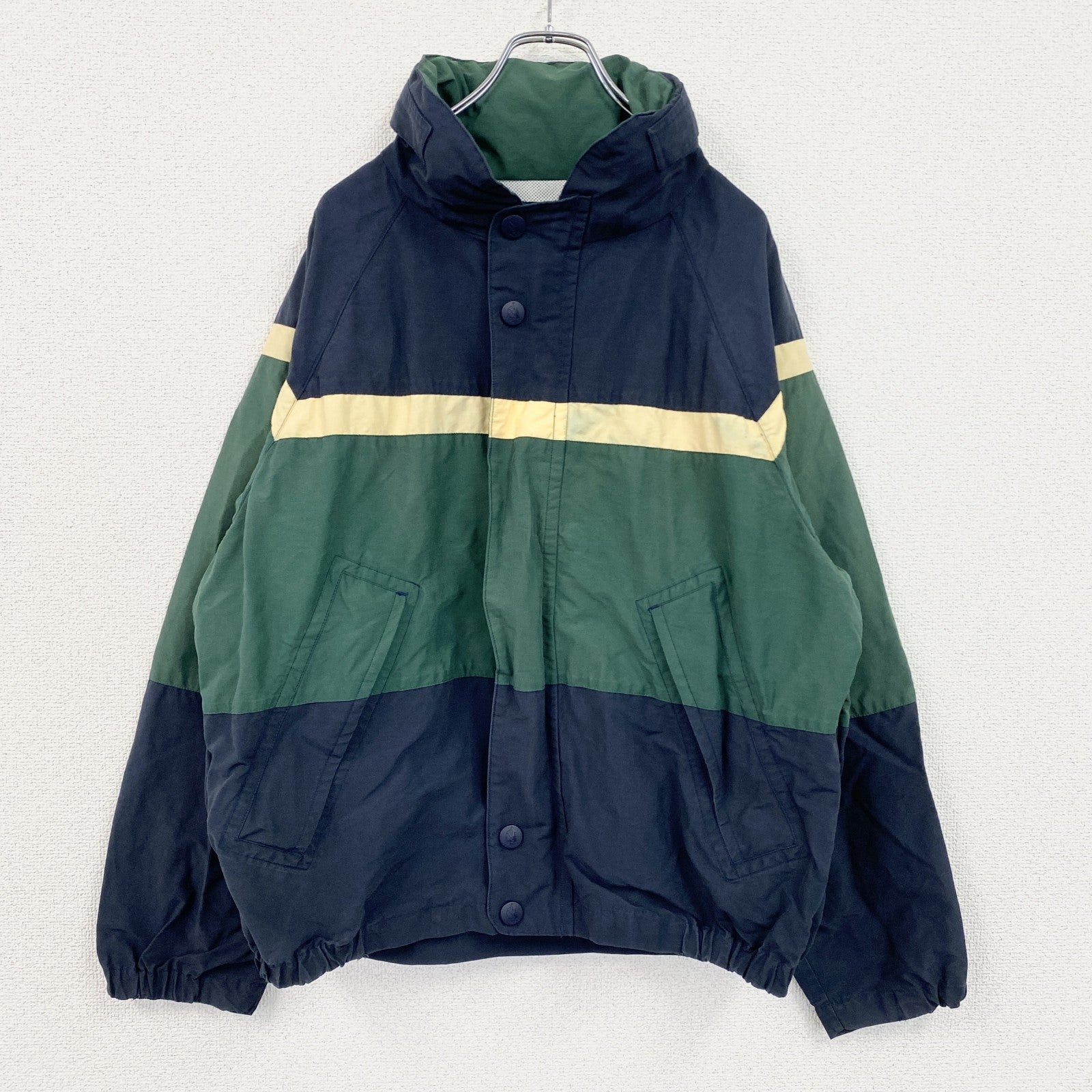 nautica　ノーティカ　ナイロンジャケット　緑　グリーン　Mサイズ
