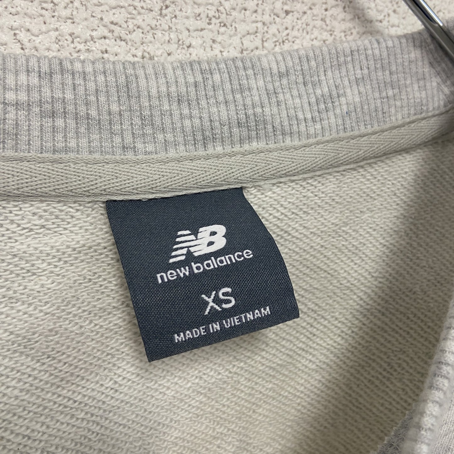 NEW BALANCE　ニューバランス　スウェット/トレーナー　灰色　霜降りグレー　XSサイズ