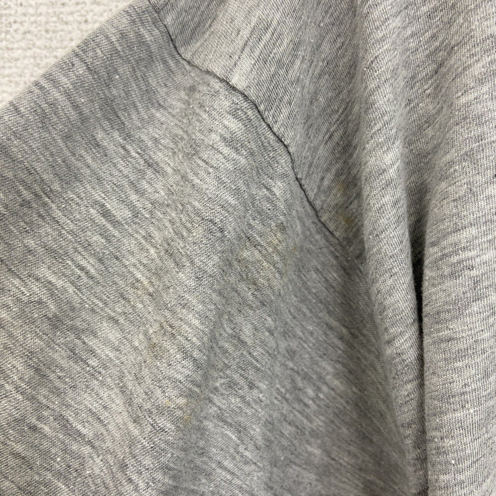 ～90s　半袖プリントTシャツ　ヴィンテージ　シングルステッチ　グレー　