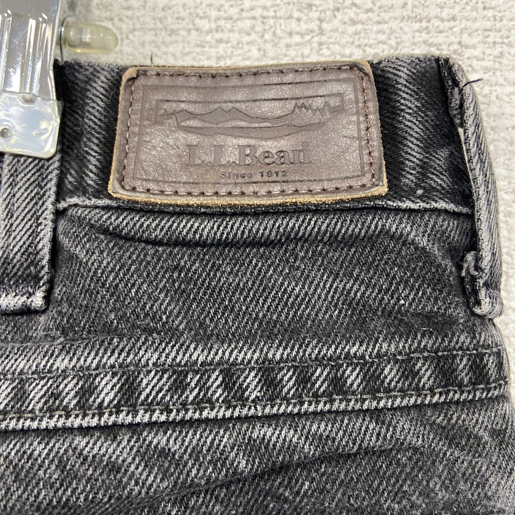 L.L.Bean　エルエルビーン　ブラックデニムパンツ/ジーンズ　ジップフライ　黒　ブラック　W35サイズ