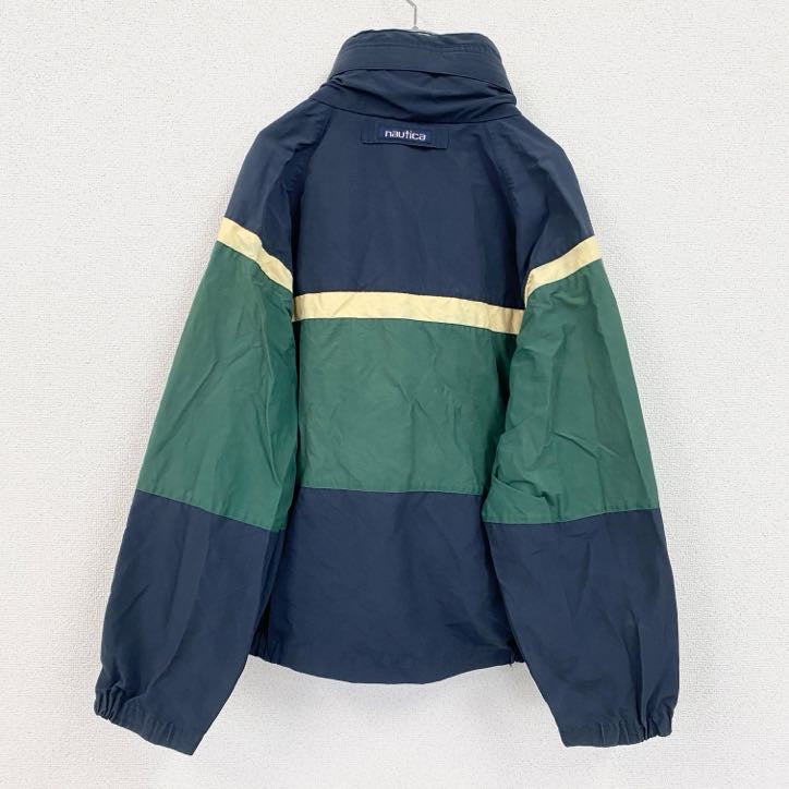 nautica　ノーティカ　ナイロンジャケット　緑　グリーン　Mサイズ