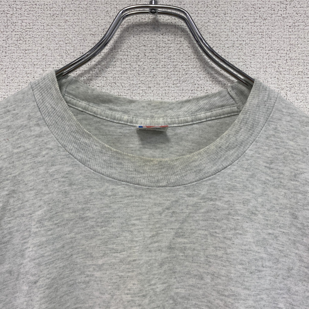 FRUIT OF THE LOOM　黒澤フィルムスタジオ　半袖プリントTシャツ　シングルステッチ　グレー　Lサイズ　
