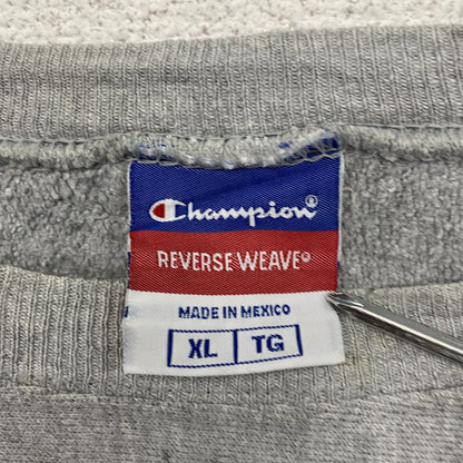 00s　Champion　チャンピオン　リバースウィーブ　スウェット/トレーナー　アーチプリント　グレー　XLサイズ