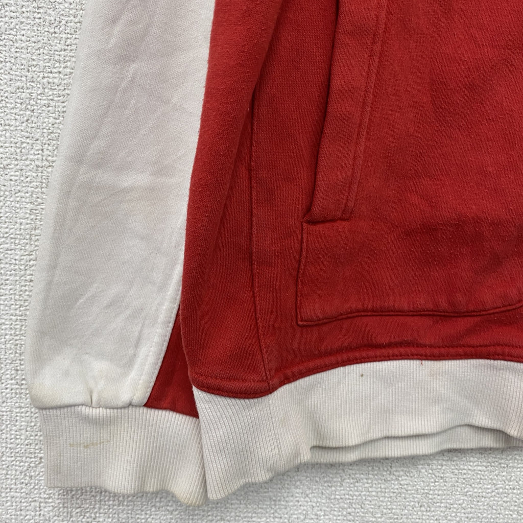 00s　adidas　アディダス　L.F.C　リヴァプールFC　トラックジャケット/ジャージ　パフォーマンスロゴ　ヴィンテージ　赤　レッド　Mサイズ