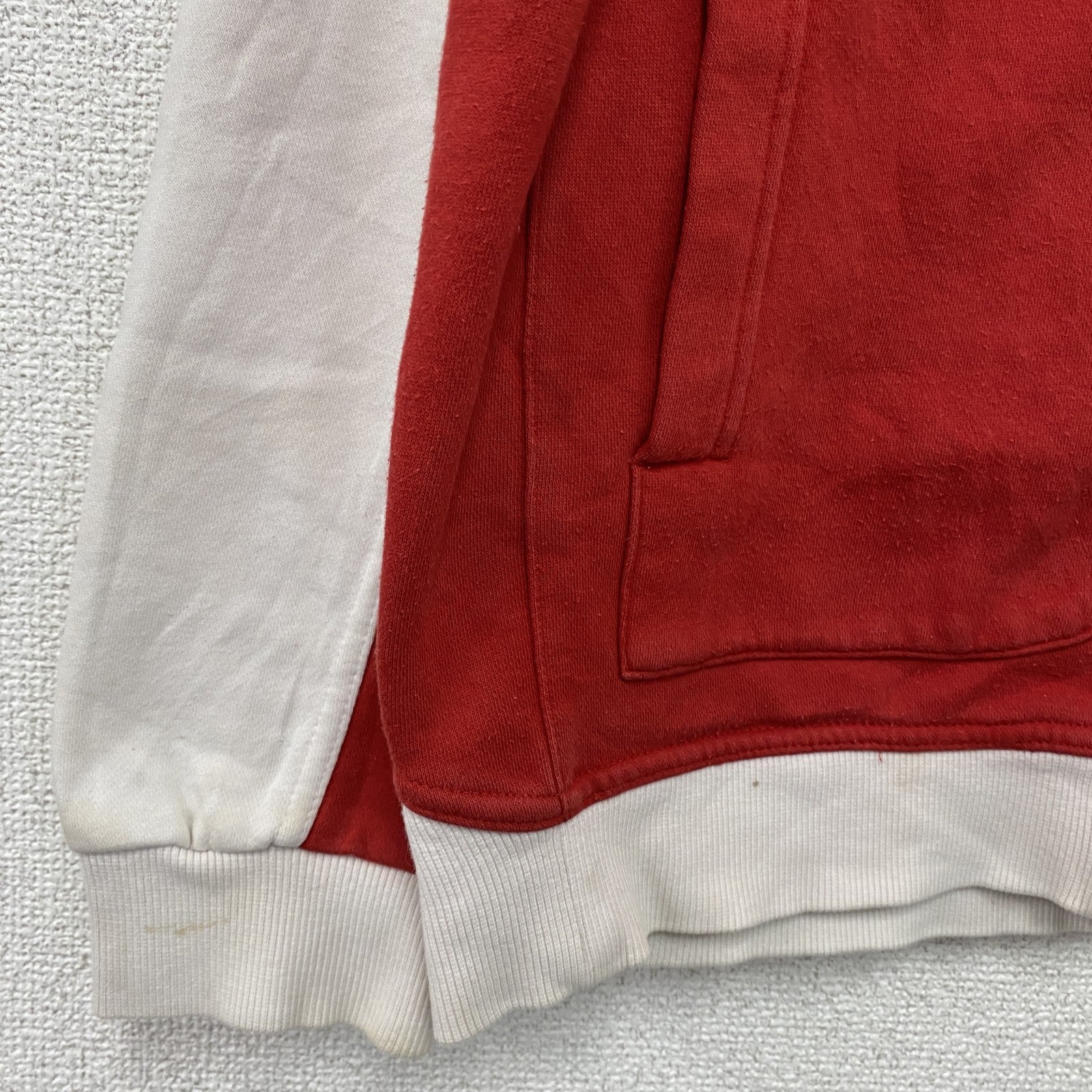 00s　adidas　アディダス　L.F.C　リヴァプールFC　トラックジャケット/ジャージ　パフォーマンスロゴ　ヴィンテージ　赤　レッド　Mサイズ