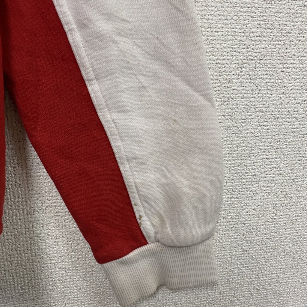 00s　adidas　アディダス　L.F.C　リヴァプールFC　トラックジャケット/ジャージ　パフォーマンスロゴ　ヴィンテージ　赤　レッド　Mサイズ