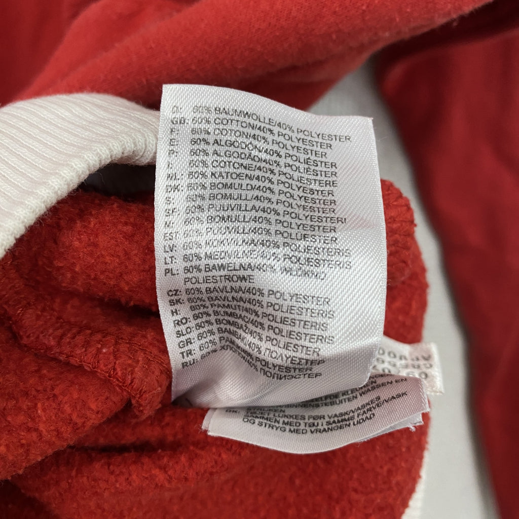 00s　adidas　アディダス　L.F.C　リヴァプールFC　トラックジャケット/ジャージ　パフォーマンスロゴ　ヴィンテージ　赤　レッド　Mサイズ
