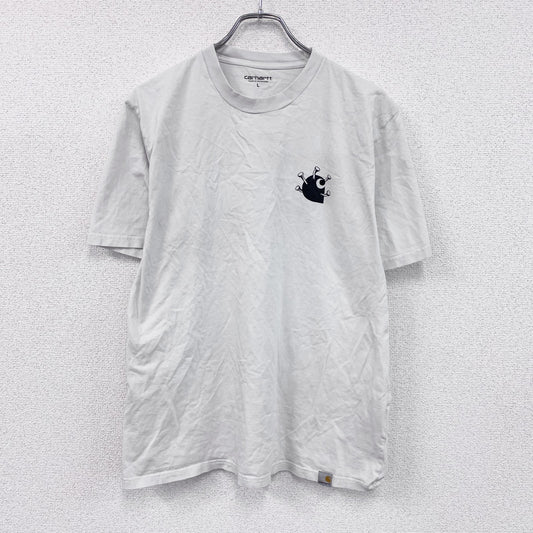 Carhartt　カーハート　半袖プリントTシャツ　白　ホワイト　Lサイズ