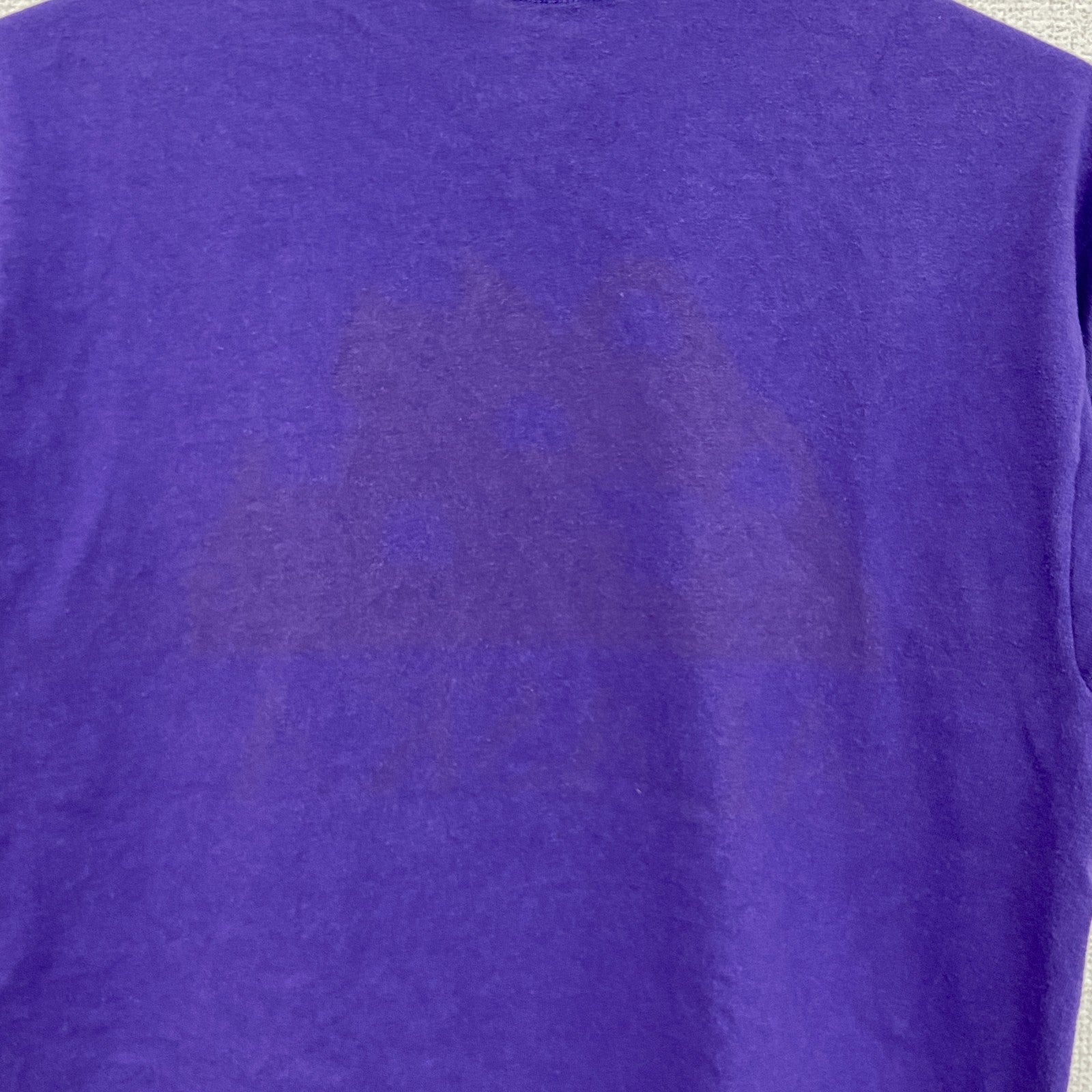 90s　Hanes　ヘインズ　半袖Tシャツ　ヴィンテージ　シングルステッチ　紫　パープル　Mサイズ