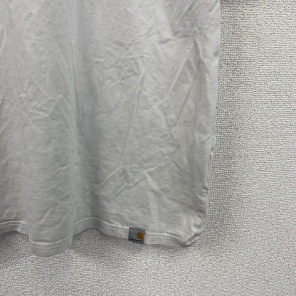 Carhartt　カーハート　半袖プリントTシャツ　白　ホワイト　Lサイズ