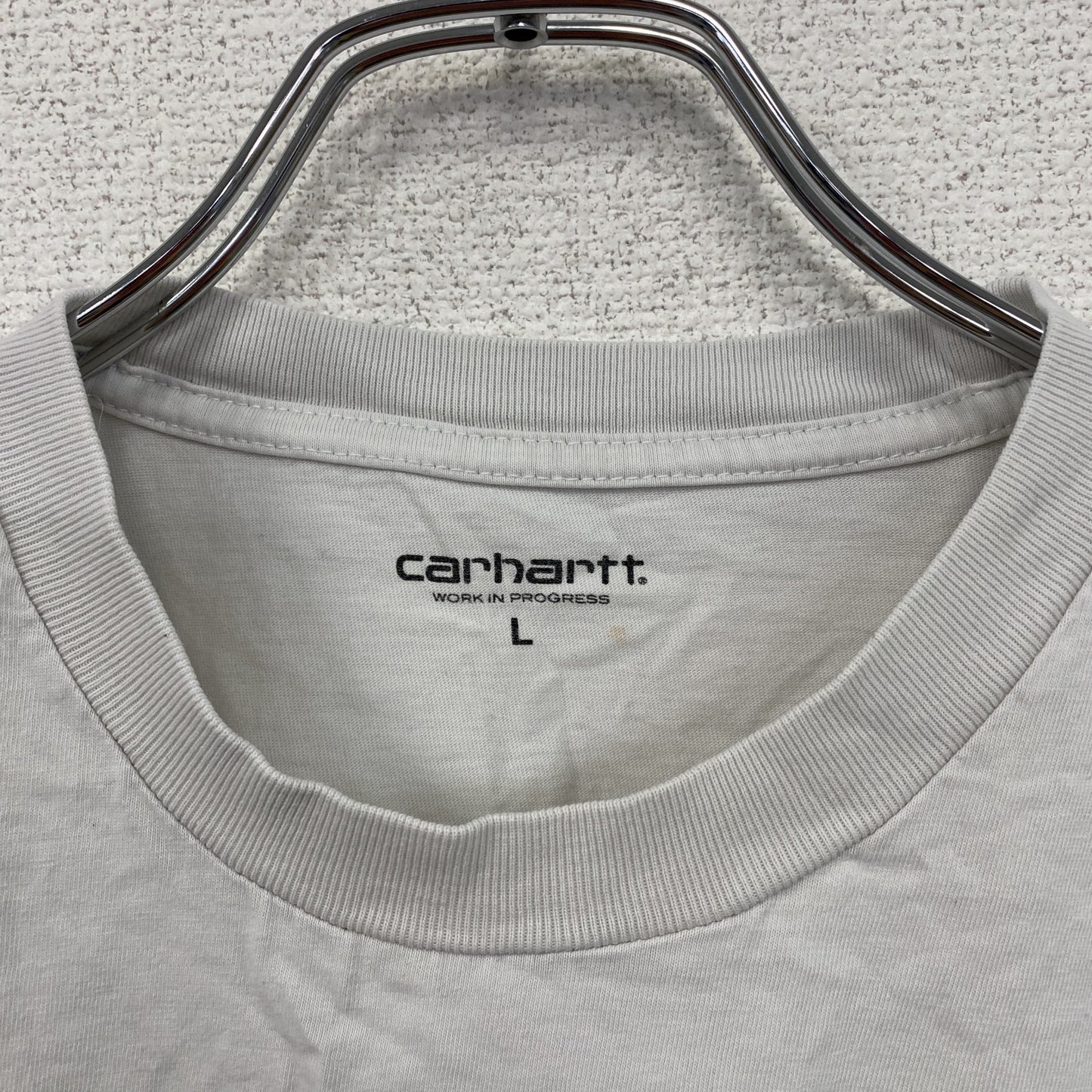 Carhartt　カーハート　半袖プリントTシャツ　白　ホワイト　Lサイズ