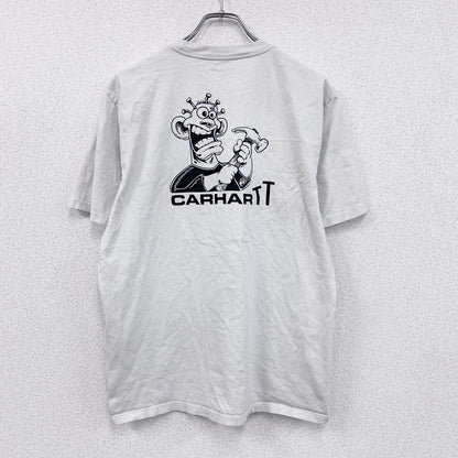 Carhartt　カーハート　半袖プリントTシャツ　白　ホワイト　Lサイズ