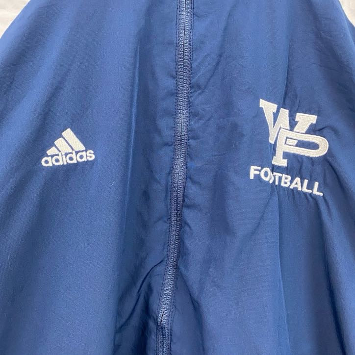 adidas　アディダス　トラックジャケット/ジャージ　紺　ネイビー　XLサイズ