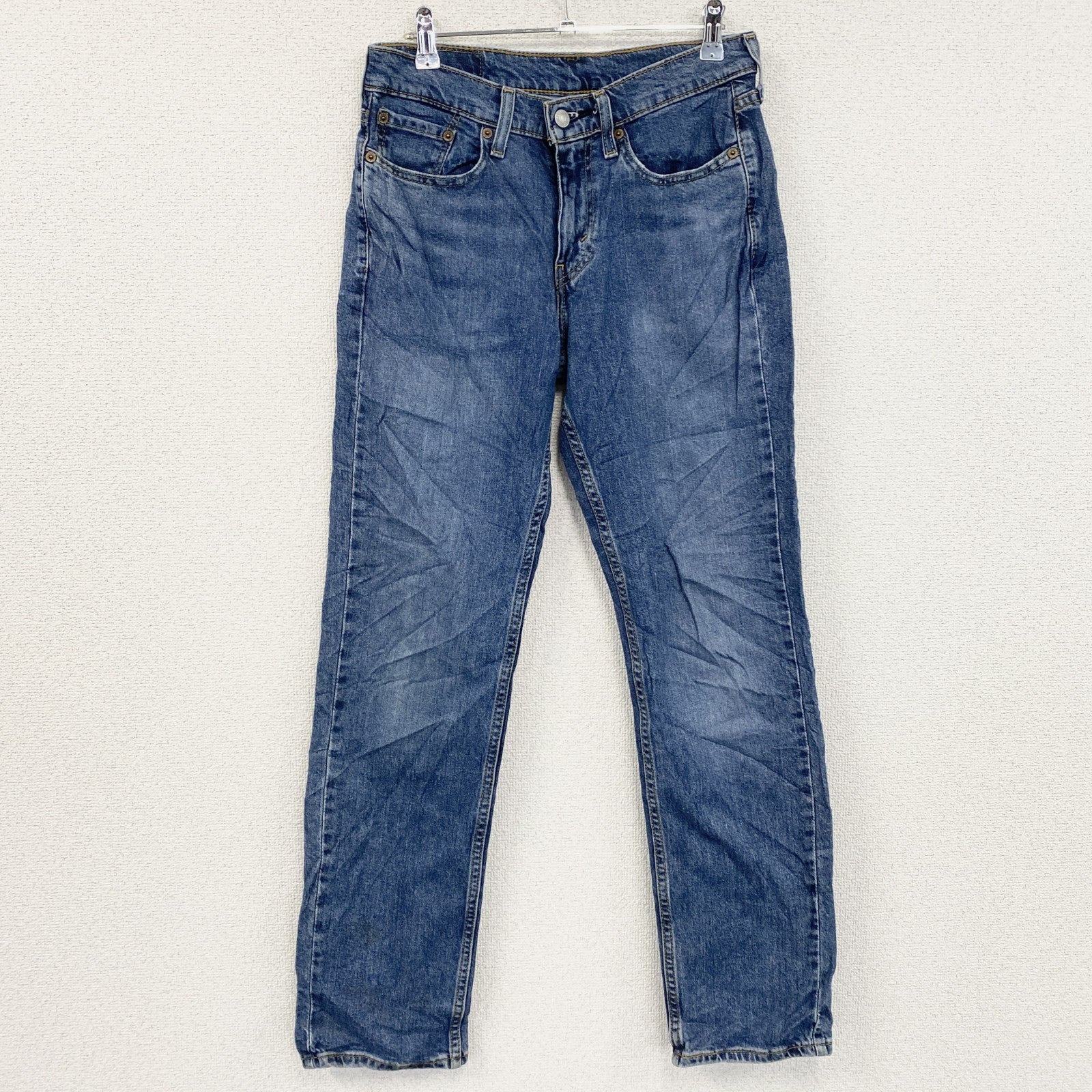 Levi’s　リーバイス　514　デニムパンツ/ジーンズ　縦落ち　インディゴ　W29サイズ