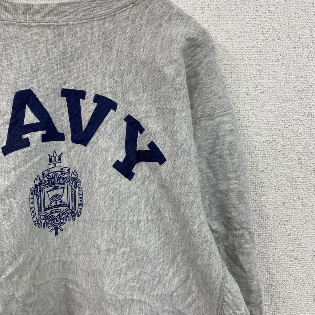 Champion　チャンピオン　リバースウィーブ　NAVY　スウェット/トレーナー　霜降りグレー　XLサイズ