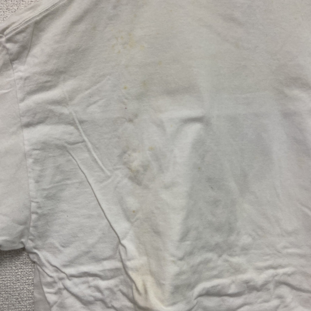 ～00s　Hanes　ヘインズ　半袖プリントTシャツ　カレッジプリント　ヴィンテージ　白　ホワイト　XLサイズ