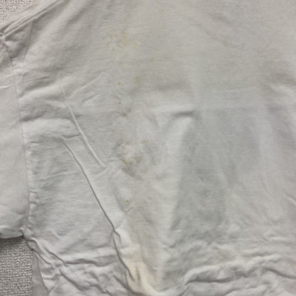 ～00s　Hanes　ヘインズ　半袖プリントTシャツ　カレッジプリント　ヴィンテージ　白　ホワイト　XLサイズ