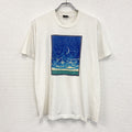 80s　SCREEN STARS　半袖プリントTシャツ　ヴィンテージ　シングルステッチ　オフホワイト　XLサイズ